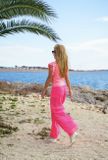 Letní kalhoty™ MAMBO neon pink dámské